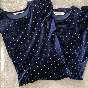 Lots of 8 matching/coordinated dresses, ideal for twins or siblings.